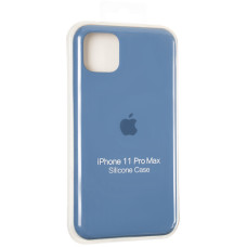 Чехол-силикон оригинал Full Cover Soft Matte iPhone 11 Pro Max, Space blue