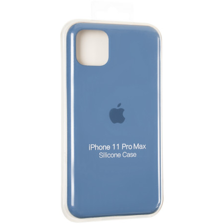 Чехол-силикон оригинал Full Cover Soft Matte iPhone 11 Pro Max Space Blue