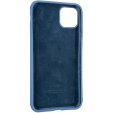 Чехол-силикон оригинал Full Cover Soft Matte iPhone 11 Pro Max, Space blue