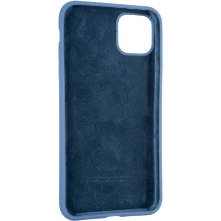 Чехол-силикон оригинал Full Cover Soft Matte iPhone 11 Pro Max Space Blue