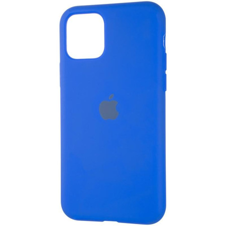 Чехол-силикон оригинал Full Soft Matte iPhone 11 Pro Sapphire Blue