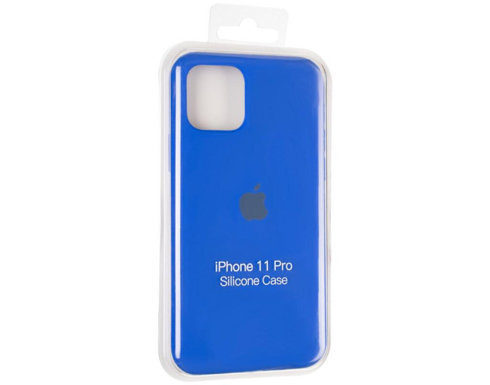 Чохол-силікон оригінал Full Soft Matte iPhone 11 Pro, Sapphire blue