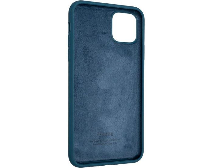 Чехол-силикон оригинал Full Cover Soft Matte iPhone 11, Space Blue