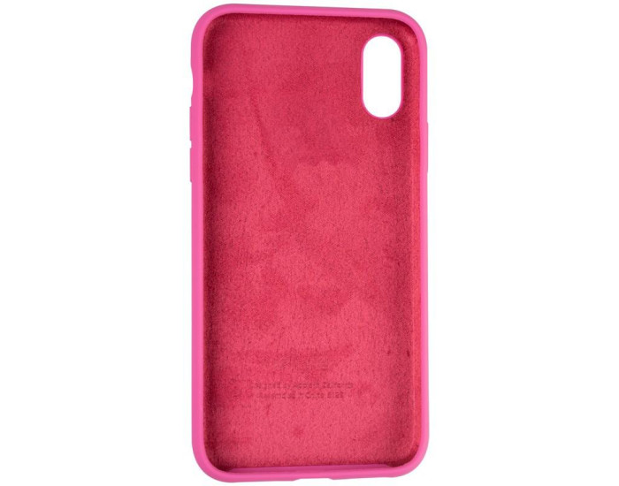 Чехол-силикон оригинал Full Soft Matte iPhone X /XS, Dragon fruit