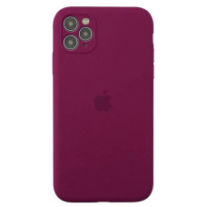 Чехол-силикон оригинал Full Cover Soft Matte iPhone 11 Pro Max Rose Red