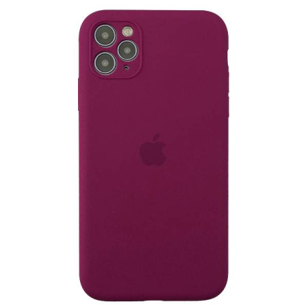 Чехол-силикон оригинал Full Cover Soft Matte iPhone 11 Pro Max Rose Red