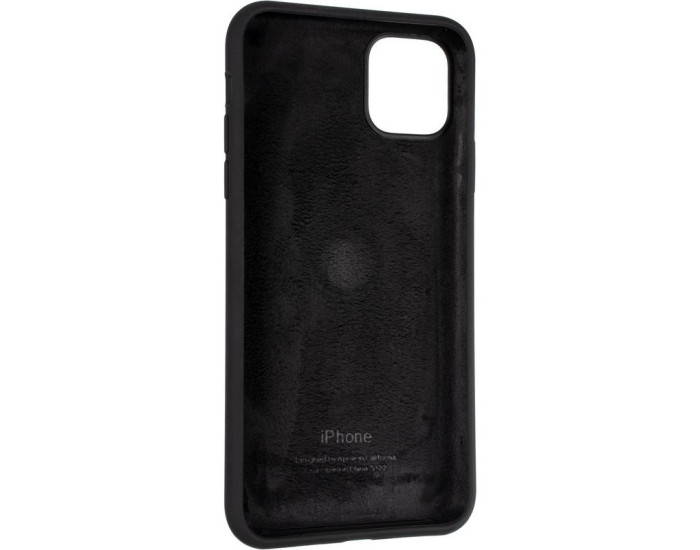 Чехол-силикон оригинал Full Cover Soft Matte iPhone 11 Pro Max, Black