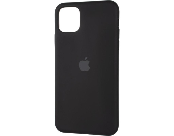Чехол-силикон оригинал Full Cover Soft Matte iPhone 11 Pro Max, Black