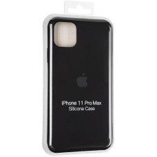 Чехол-силикон оригинал Full Cover Soft Matte iPhone 11 Pro Max, Black