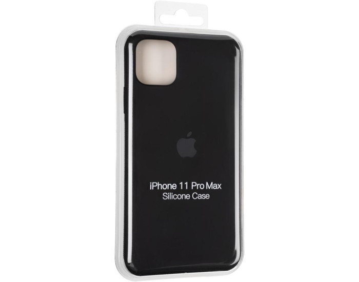 Чехол-силикон оригинал Full Cover Soft Matte iPhone 11 Pro Max, Black