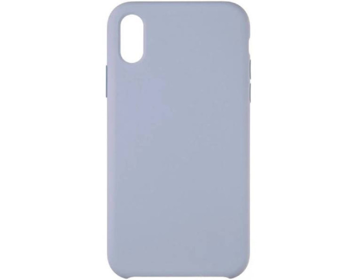 Чехол-силикон оригинал Full Cover Soft Matte iPhone XS Max, Lavander grey