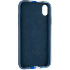 Чехол-силикон оригинал Colorfull Full Cover Soft Matte iPhone XR, Blue (1)