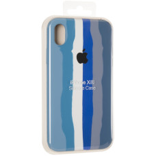 Чехол-силикон оригинал Colorfull Full Cover Soft Matte iPhone XR, Blue (1)