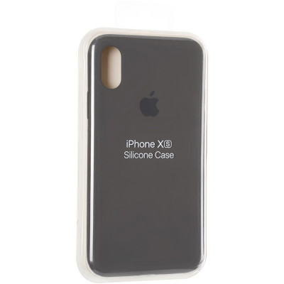 Чохол-силікон оригінал Full Soft Matte iPhone X / XS Cocoa