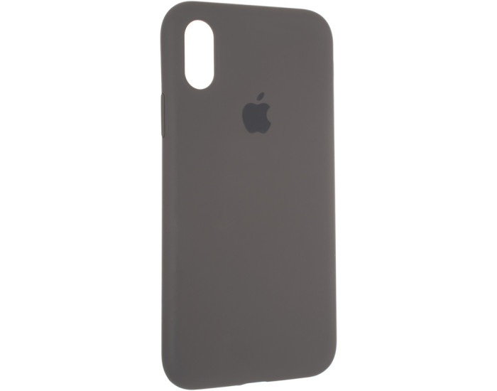 Чехол-силикон оригинал Full Soft Matte iPhone X /XS, Cocoa