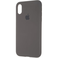 Чехол-силикон оригинал Full Soft Matte iPhone X /XS, Cocoa