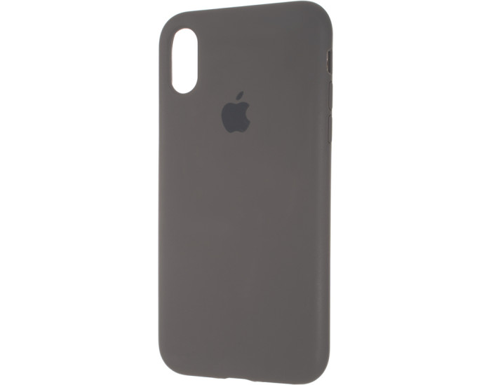 Чехол-силикон оригинал Full Soft Matte iPhone X /XS, Cocoa