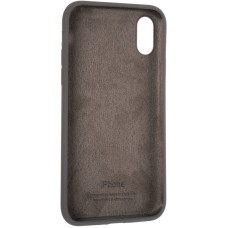 Чехол-силикон оригинал Full Soft Matte iPhone X /XS, Cocoa