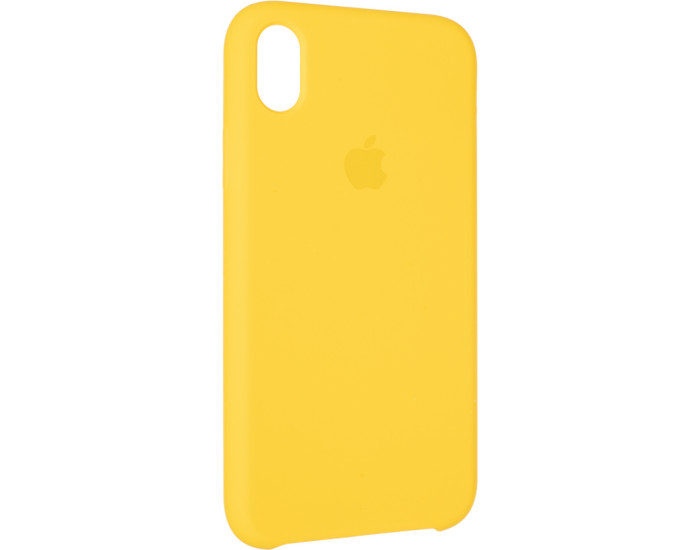 Чехол-силикон оригинал Soft Matte iPhone XR, Yellow