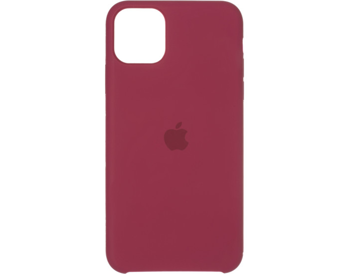 Чехол-силикон оригинал Soft Matte iPhone XR Marsala