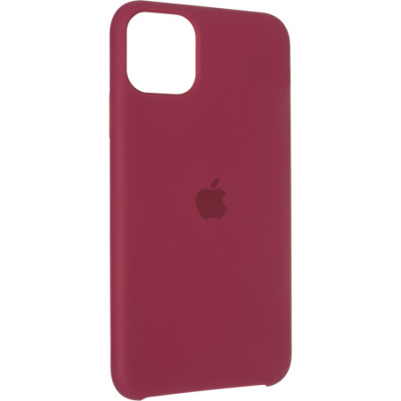 Чехол-силикон оригинал Soft Matte iPhone XR Marsala