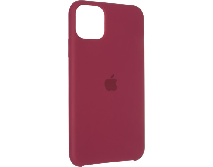 Чехол-силикон оригинал Soft Matte iPhone XR Marsala