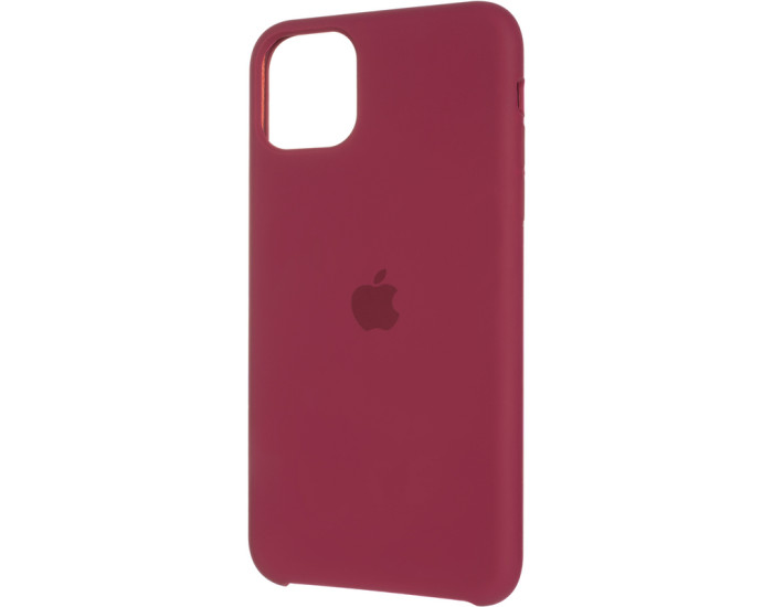 Чехол-силикон оригинал Soft Matte iPhone XR Marsala