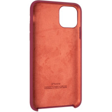 Чехол-силикон оригинал Soft Matte iPhone XR Marsala