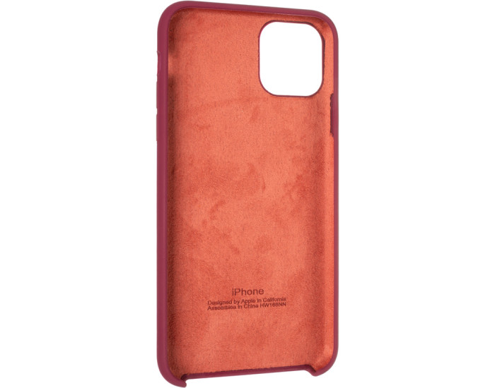 Чехол-силикон оригинал Soft Matte iPhone XR Marsala