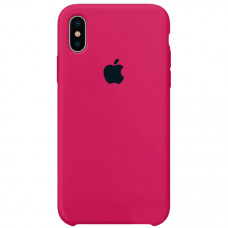 Чехол-силикон оригинал Soft Matte iPhone XR Hot Pink