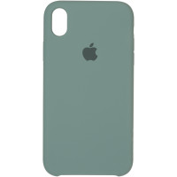 Чехол-силикон оригинал Soft Matte iPhone XR Forest Green