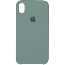 Чехол-силикон оригинал Soft Matte iPhone XR Forest Green
