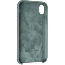 Чехол-силикон оригинал Soft Matte iPhone XR, Forest green