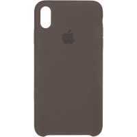 Чехол-силикон оригинал Soft Matte iPhone XR Coffe