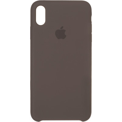 Чохол-силікон оригінал Soft Matte iPhone XR Coffe