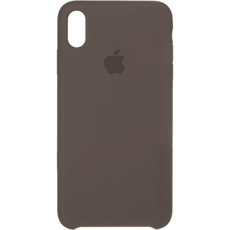 Чехол-силикон оригинал Soft Matte iPhone XR Coffe