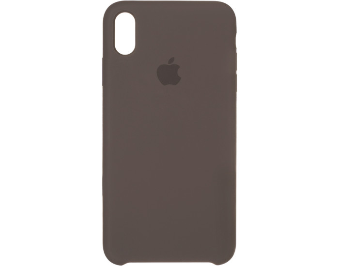 Чехол-силикон оригинал Soft Matte iPhone XR Coffe