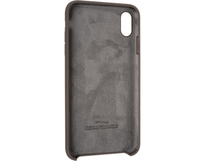 Чехол-силикон оригинал Soft Matte iPhone XR Coffe