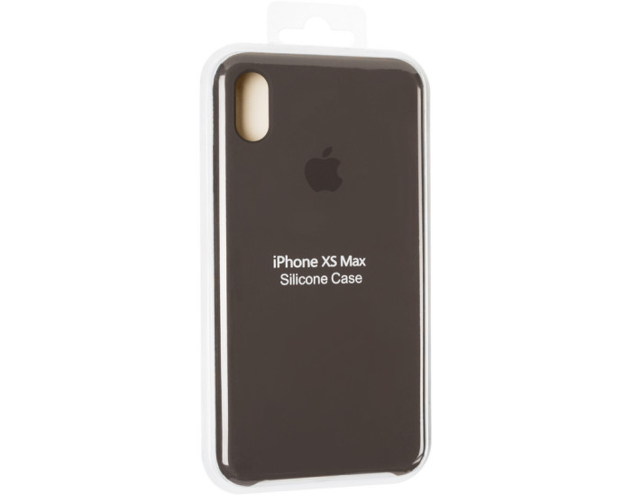 Чехол-силикон оригинал Soft Matte iPhone XR Coffe