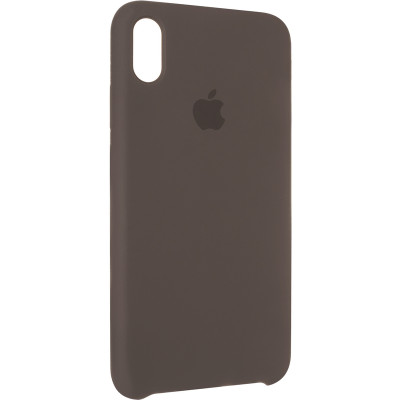Чохол-силікон оригінал Soft Matte iPhone XR Coffe