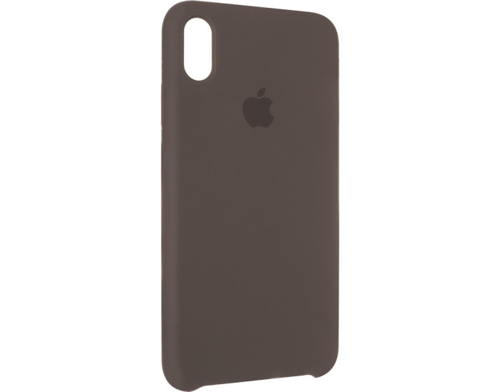 Чехол-силикон оригинал Soft Matte iPhone XR Coffe