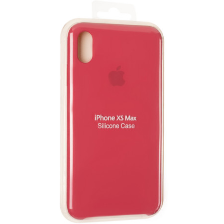 Чехол-силикон оригинал Soft Matte iPhone XR Bordo