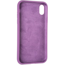 Чехол-силикон оригинал Full Cover Soft Matte iPhone XR, Purple