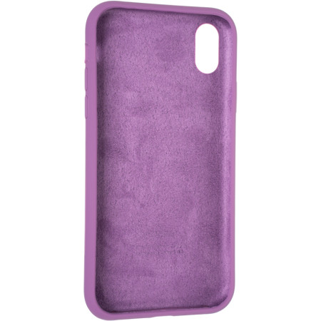Чехол-силикон оригинал Full Cover Soft Matte iPhone XR Purple