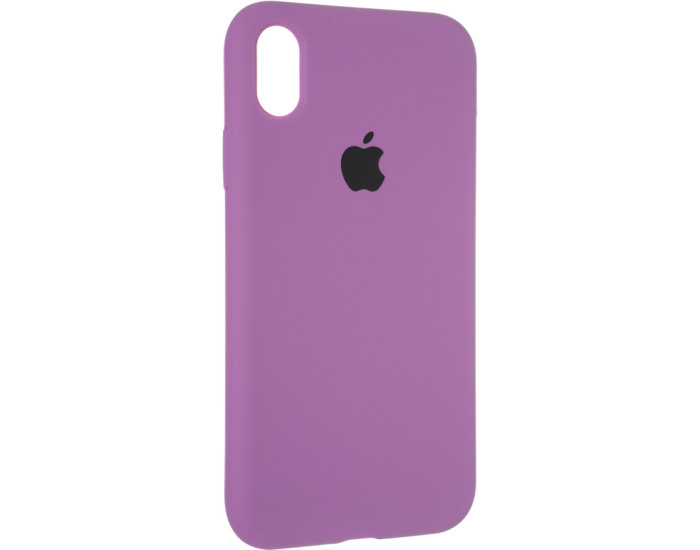 Чохол-силікон оригінал Full Cover Soft Matte iPhone XR, Purple