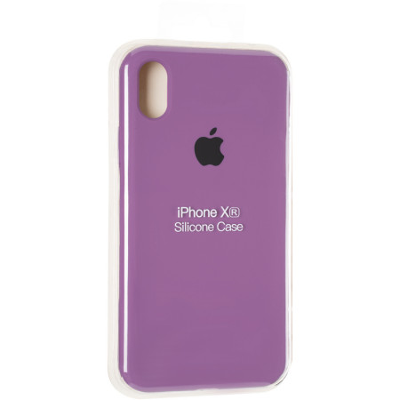 Чехол-силикон оригинал Full Cover Soft Matte iPhone XR Purple