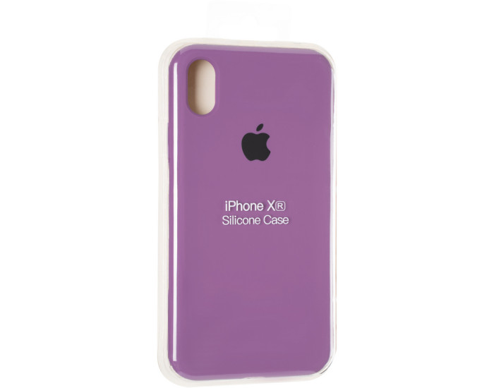Чохол-силікон оригінал Full Cover Soft Matte iPhone XR, Purple
