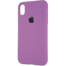 Чехол-силикон оригинал Full Cover Soft Matte iPhone XR, Purple