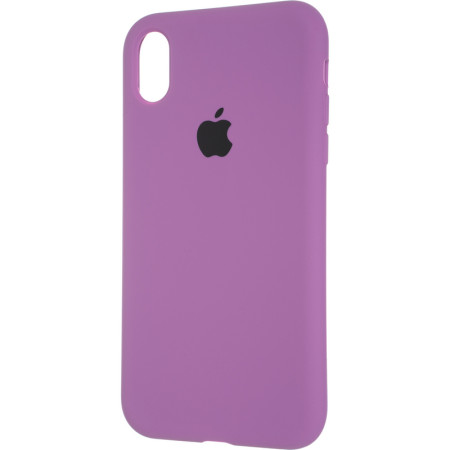 Чехол-силикон оригинал Full Cover Soft Matte iPhone XR Purple