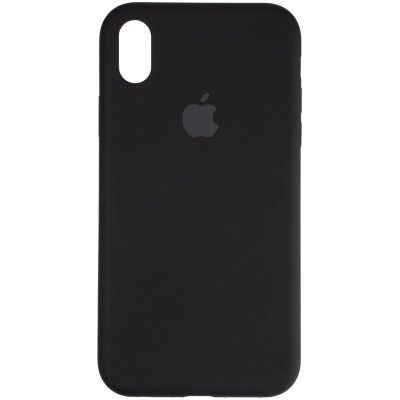 Чохол-силікон оригінал Full Cover Soft Matte iPhone XR Black